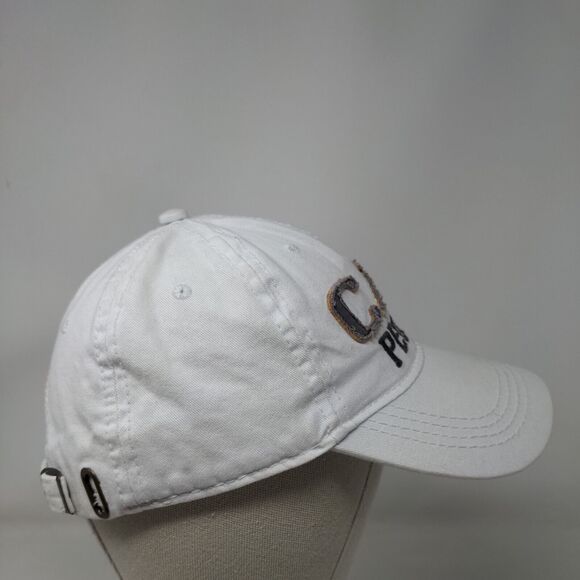 Cat People Slideback Hat White OSFA Embroidered Adjustable We People - Picture 5 of 10